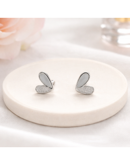 Lumière Butterfly Stud Earrings