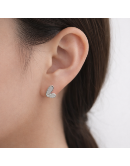 Lumière Butterfly Stud Earrings