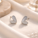 Lumière Butterfly Stud Earrings