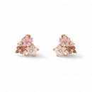 Blush Bloom Cluster Studs