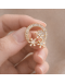 Elegant Crystal Flower Earrings