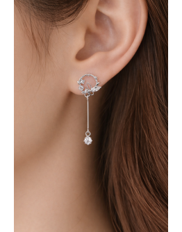 Luminous Wreath Drop Earrings